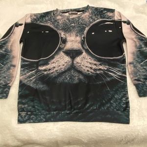 Beloved Cat Wearing Sunglasses Long Sleeve Shirt